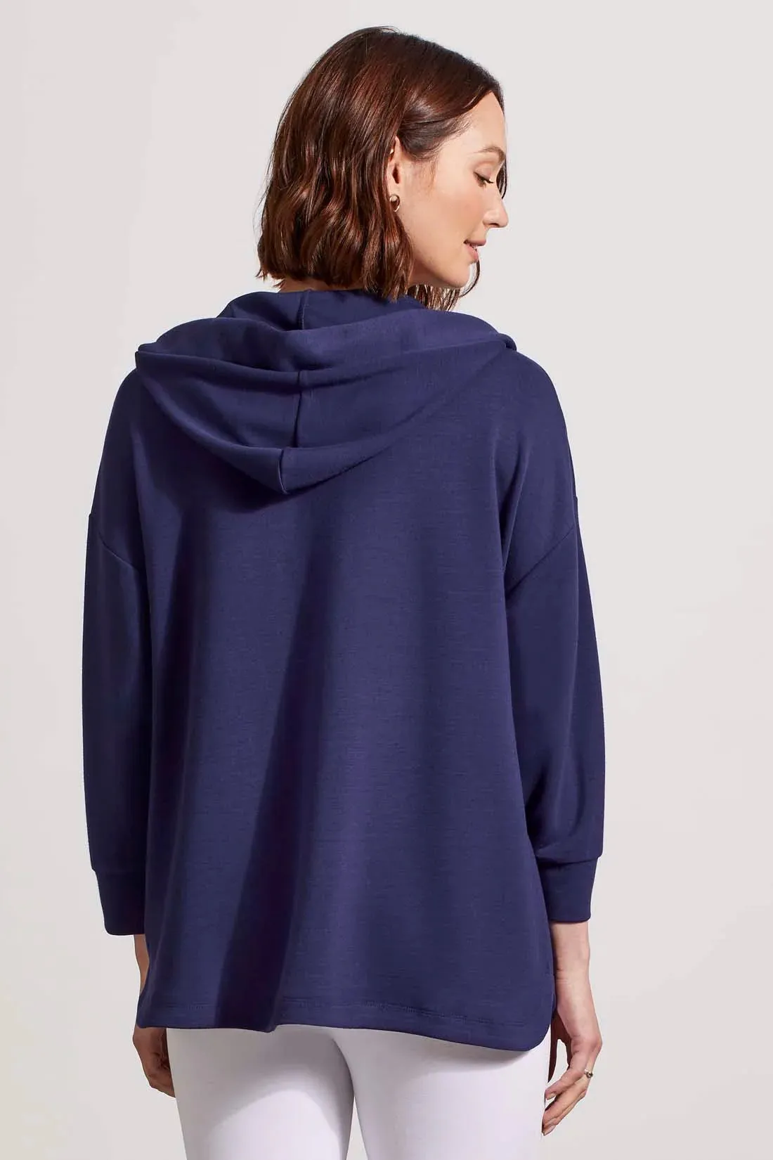 Tri 1626O Hooded Dolman Tunic