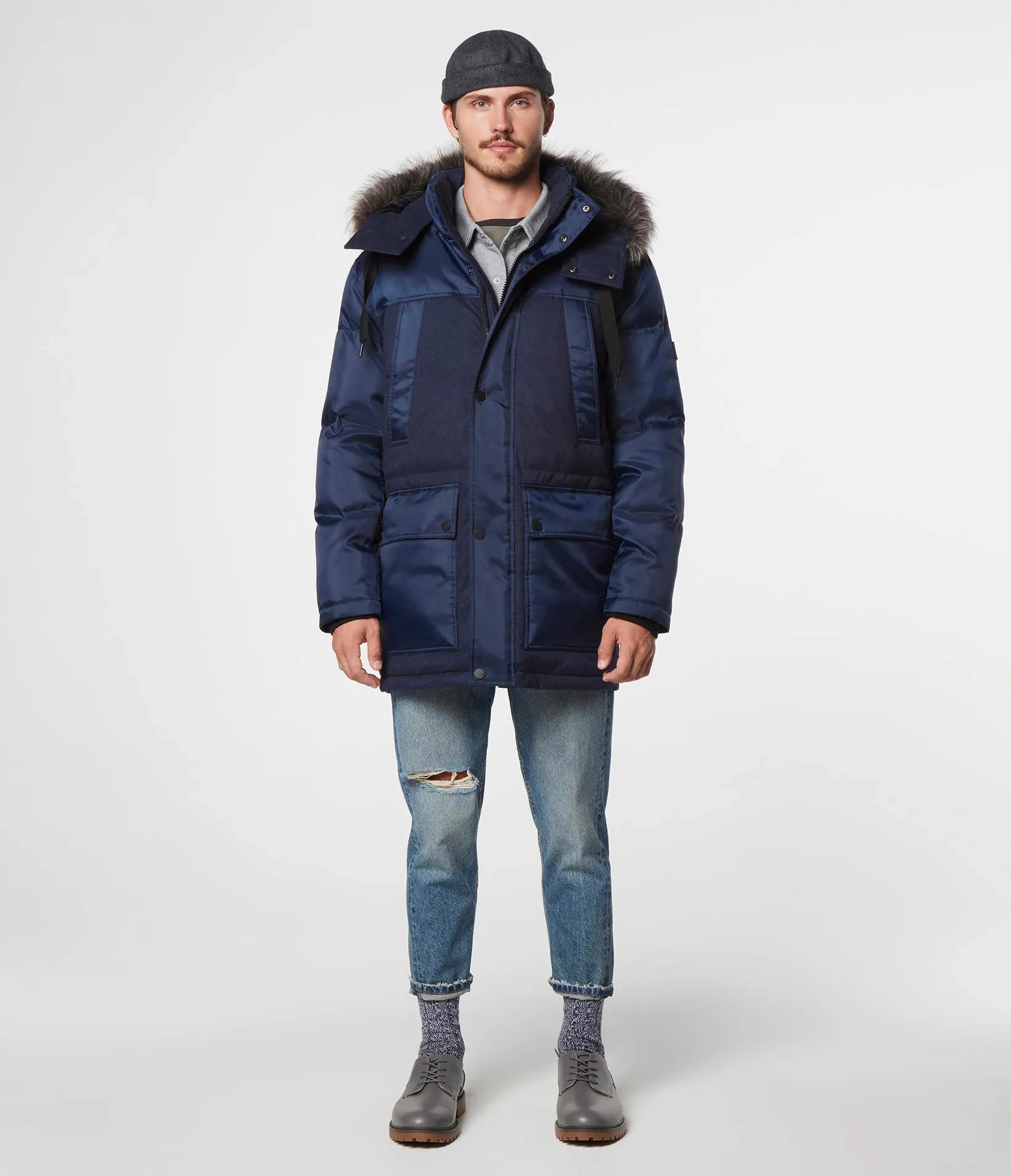 Tripp Removable Faux Fur Hooded Parka