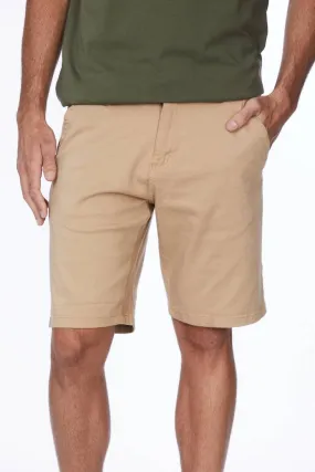 Twill Chino Shorts - Khaki