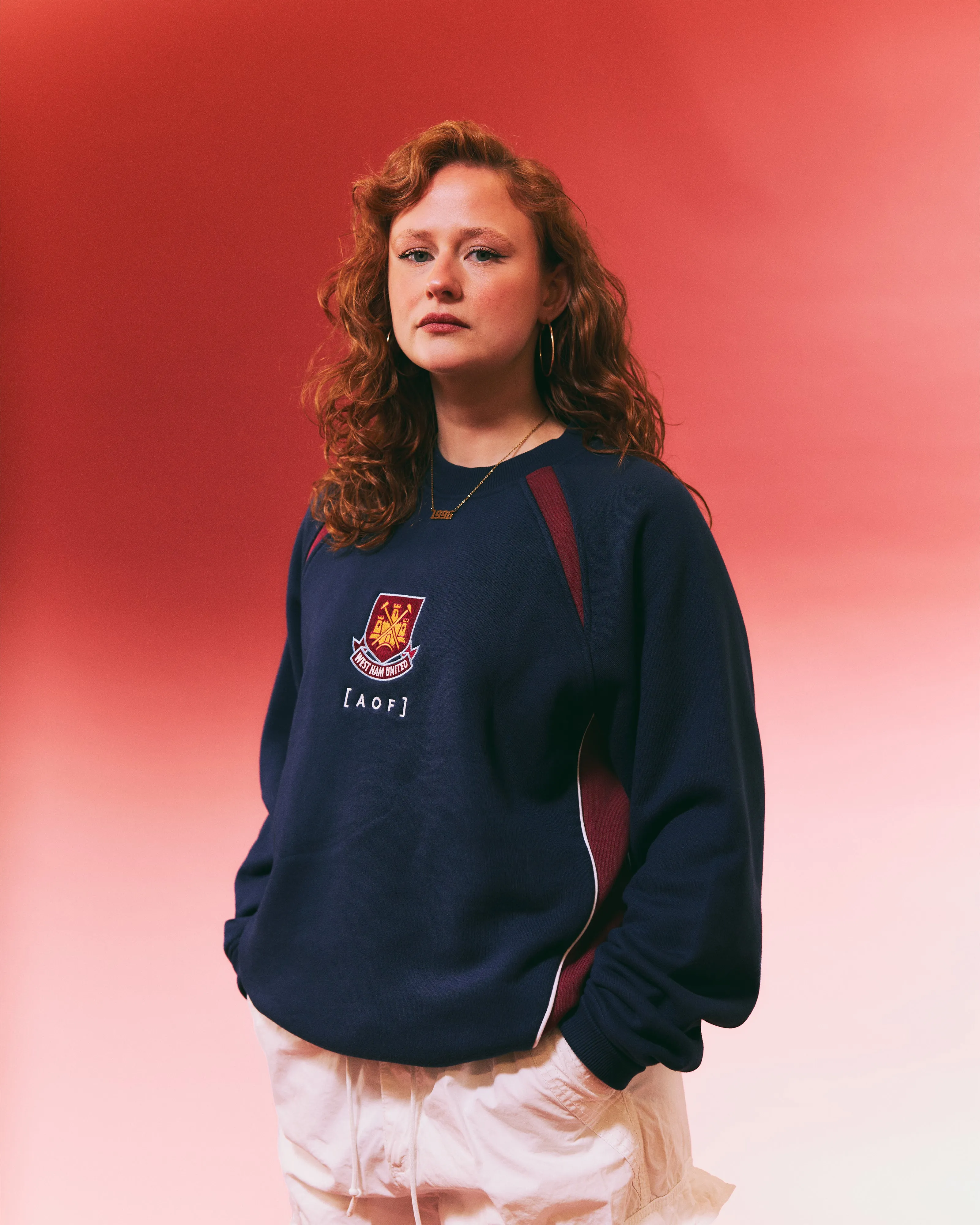 West Ham Panelled Sweat