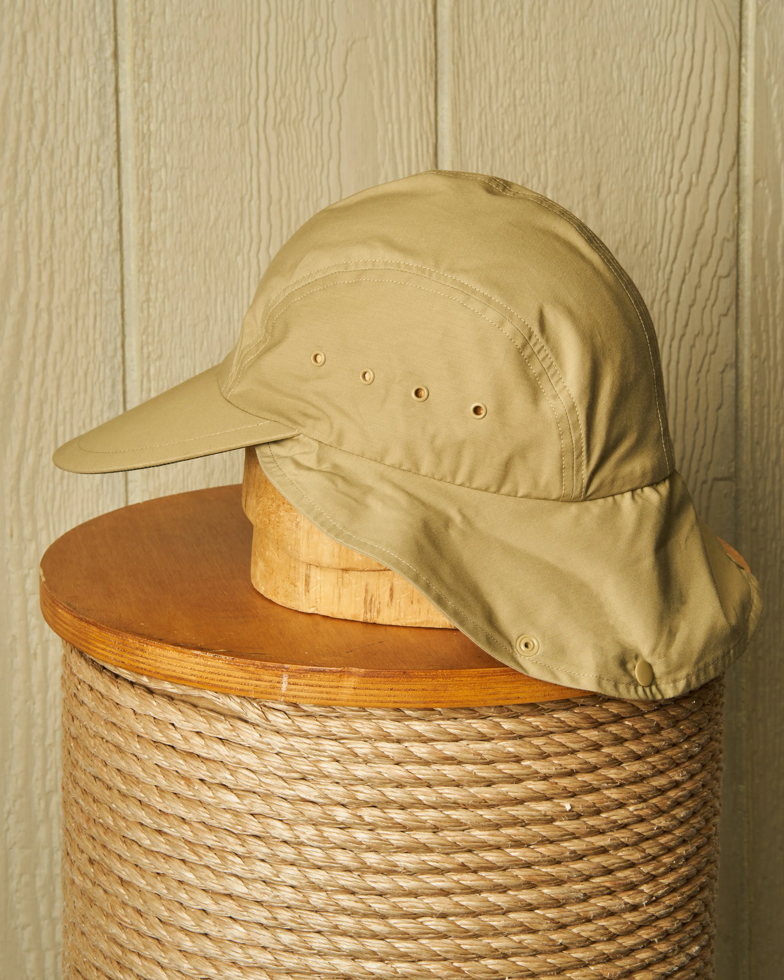 Whale Watcher in Khaki Poplin