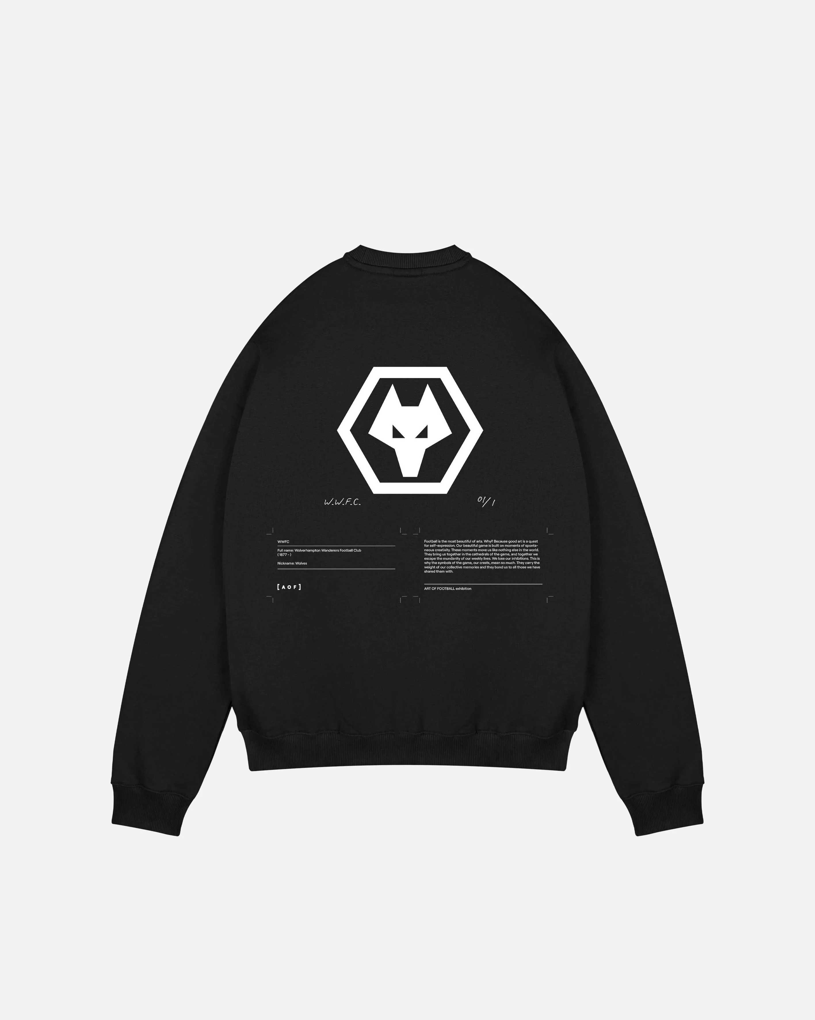 Wolves Exhibition Black Sweat