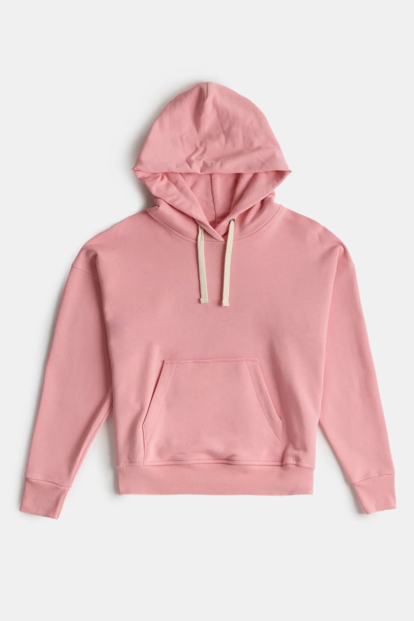 Women's Hooded Sweatshirt - Pale Pink